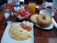 Omelette in Laos