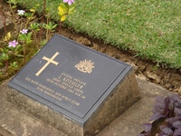 War Cemetery Tombstone
